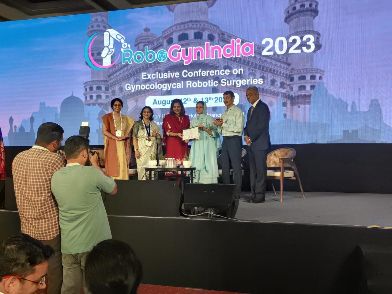 Dr. Mariam Anjum — RoboGyn India 2023 — Hyderabad